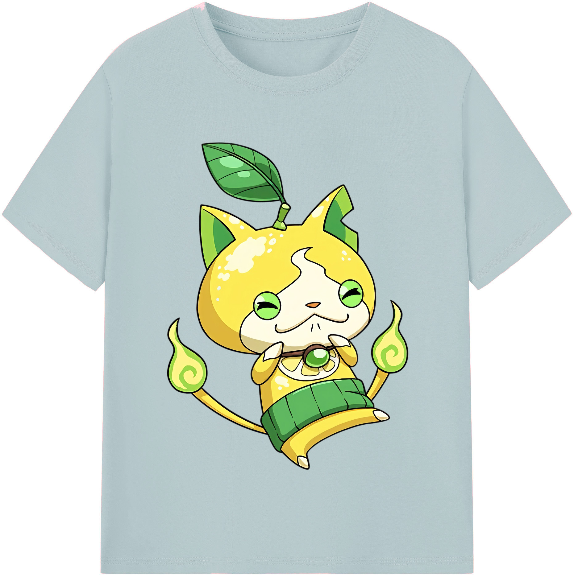 （画像用） 妖怪ウォッチ Yo-kai Watch 綿100％半袖Tシャツ（フロントプリント）